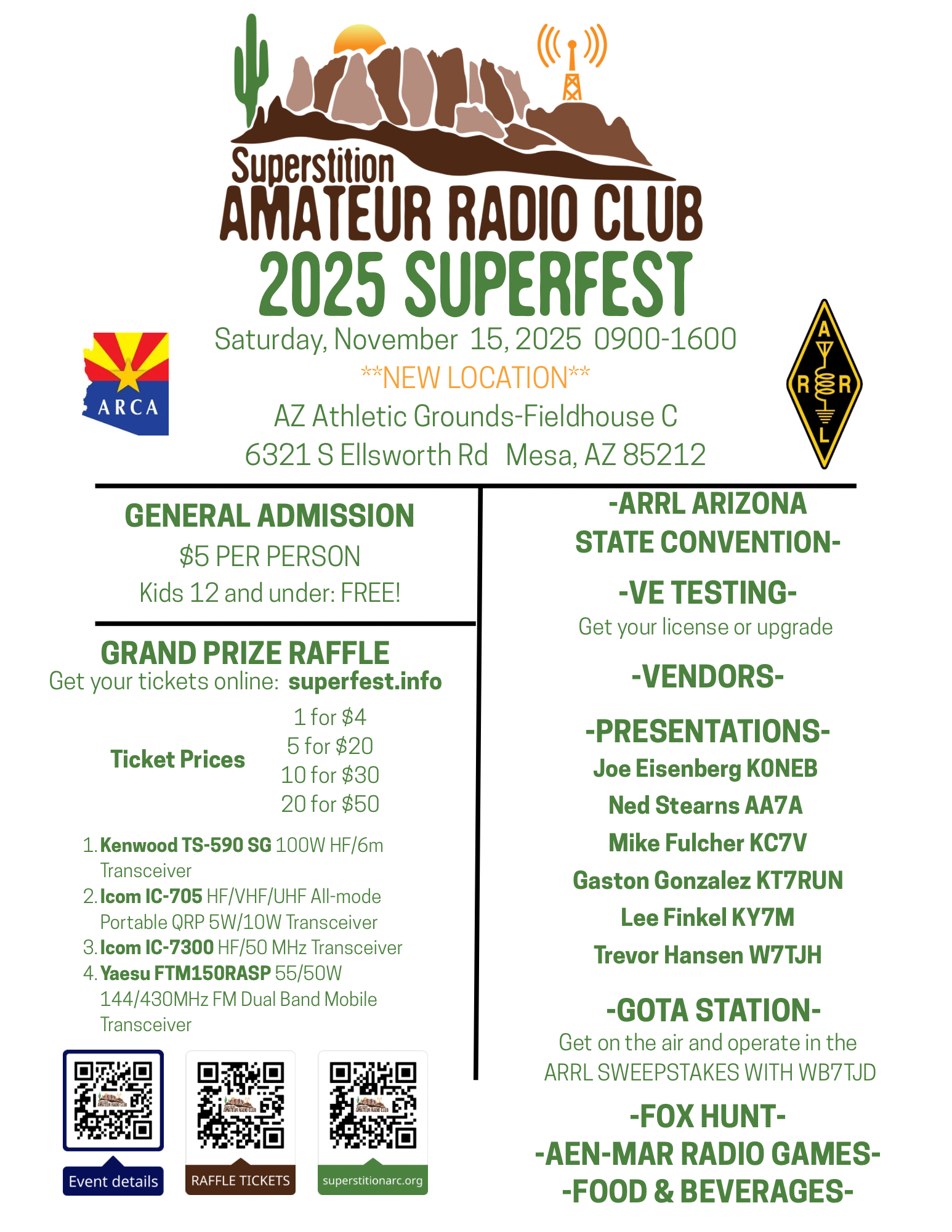 image of the Superfest 2025 flyer